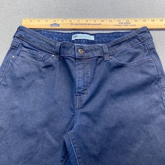 Levis Boot Cut SkinnyJ eans Women's Size 12M Stretch Mid Rise Denim - Picture 3 of 10